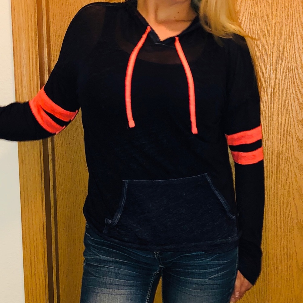 Long Sleeved Hooded Shirt